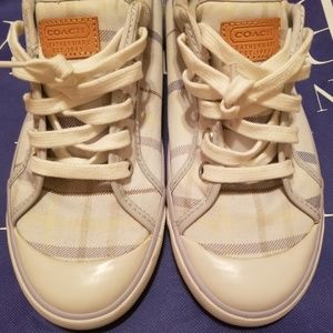 Coach Baby Blue Tennis Shoes